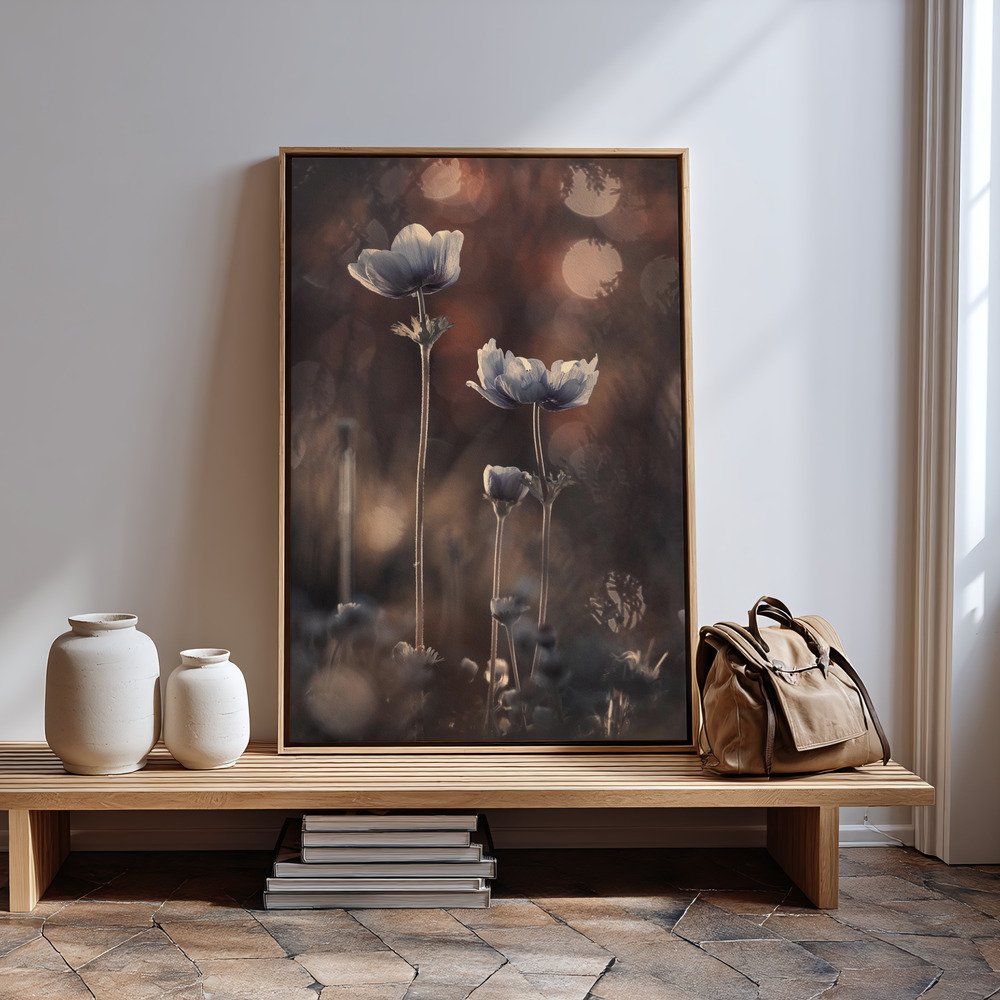 Canvas print - Ensemble in guest room