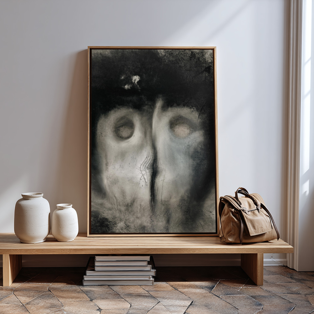 Lærred - Covid Mask in guest room