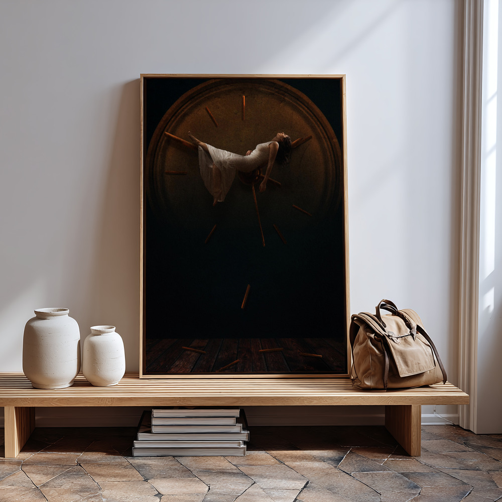 Canvas print - Arresto Momentum in guest room
