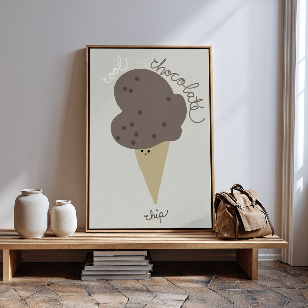 Canvas taulu - Chocolate Chip sisäänkäynnin luona
