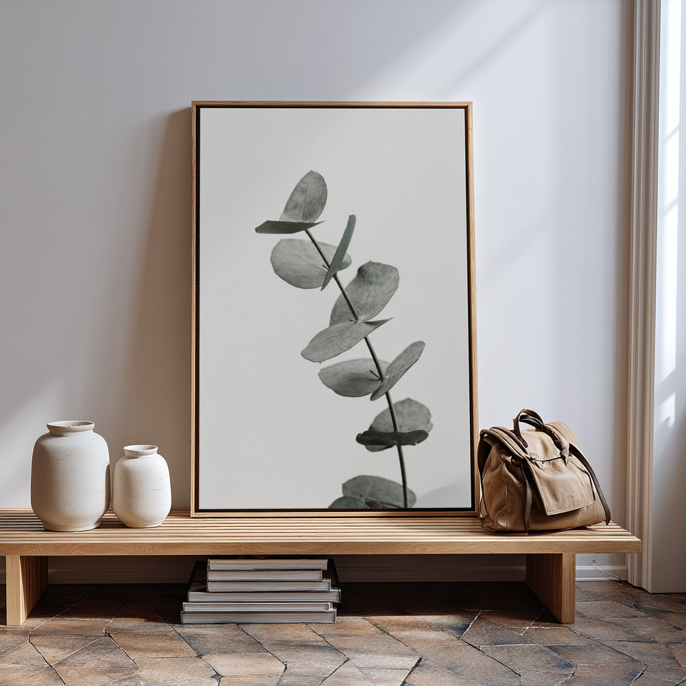 Canvas print - Eucalyptus Natural 06 in guest room