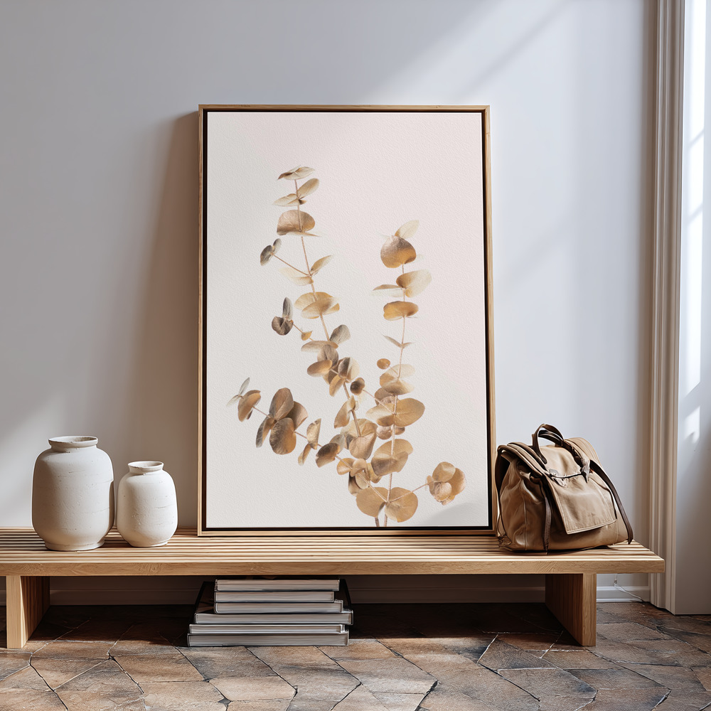 Obraz na płótnie - Eucalyptus Gold No 04 przy wejściu