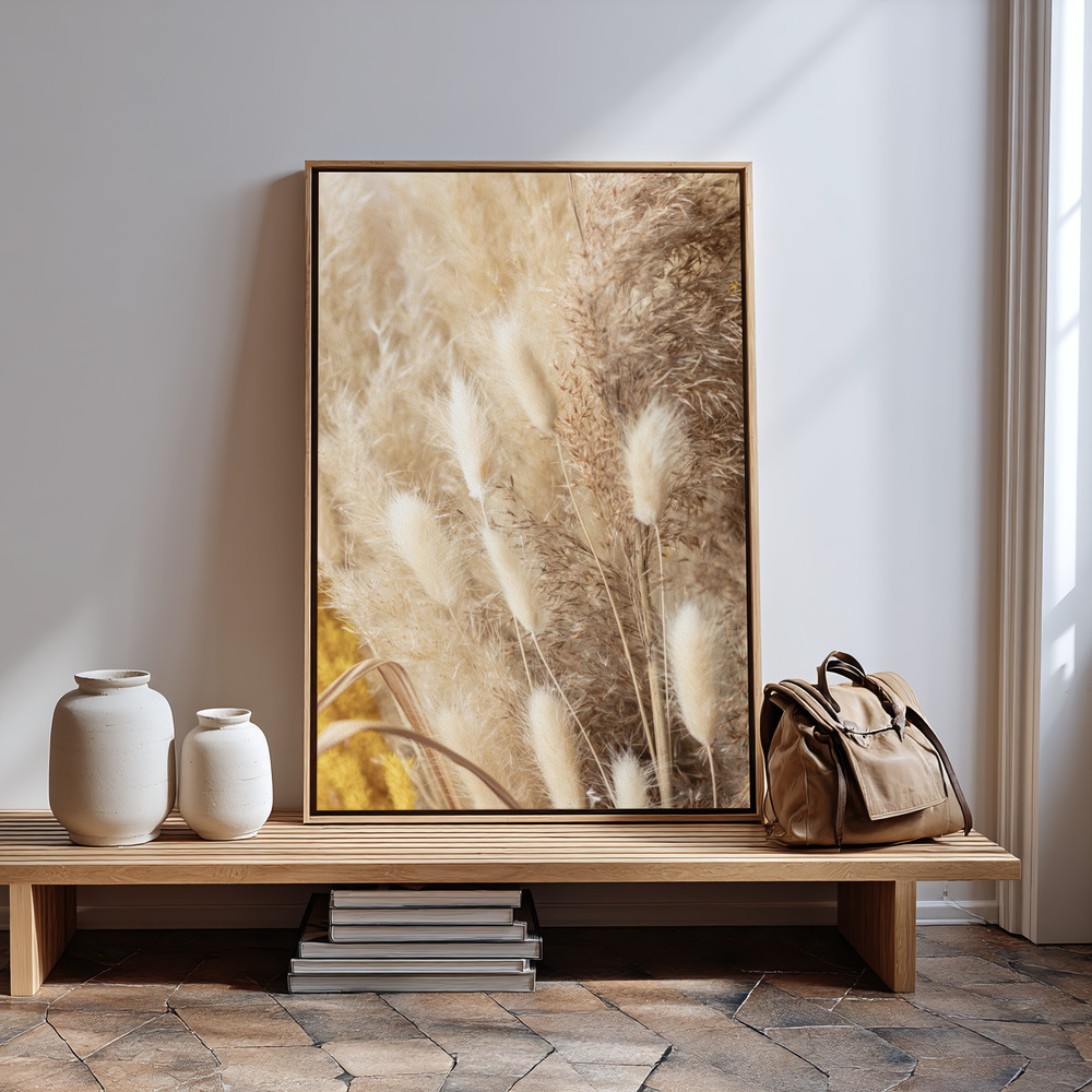 Canvas print - Dried Bouquet in guest room
