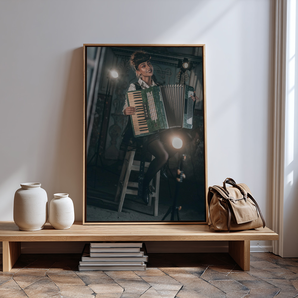 Canvas print - Moulin Rouge! in guest room