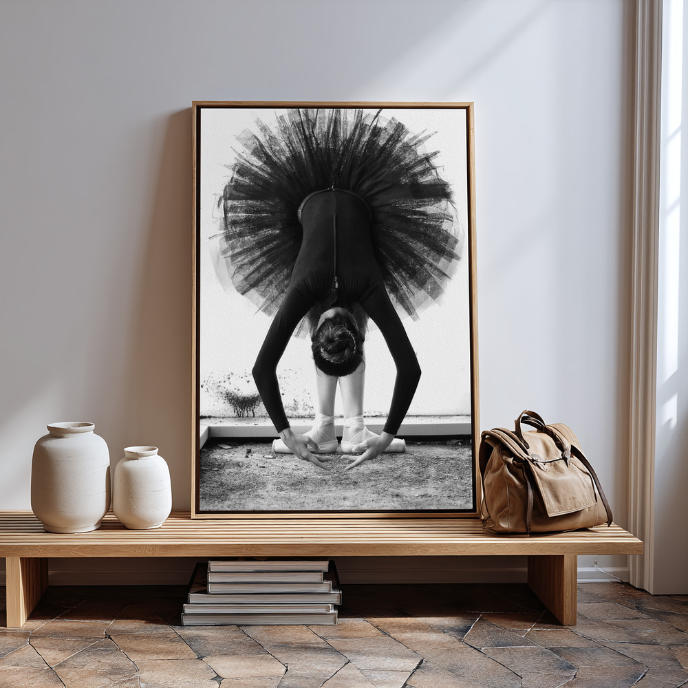 Canvas taulu - Balerina sisäänkäynnin luona