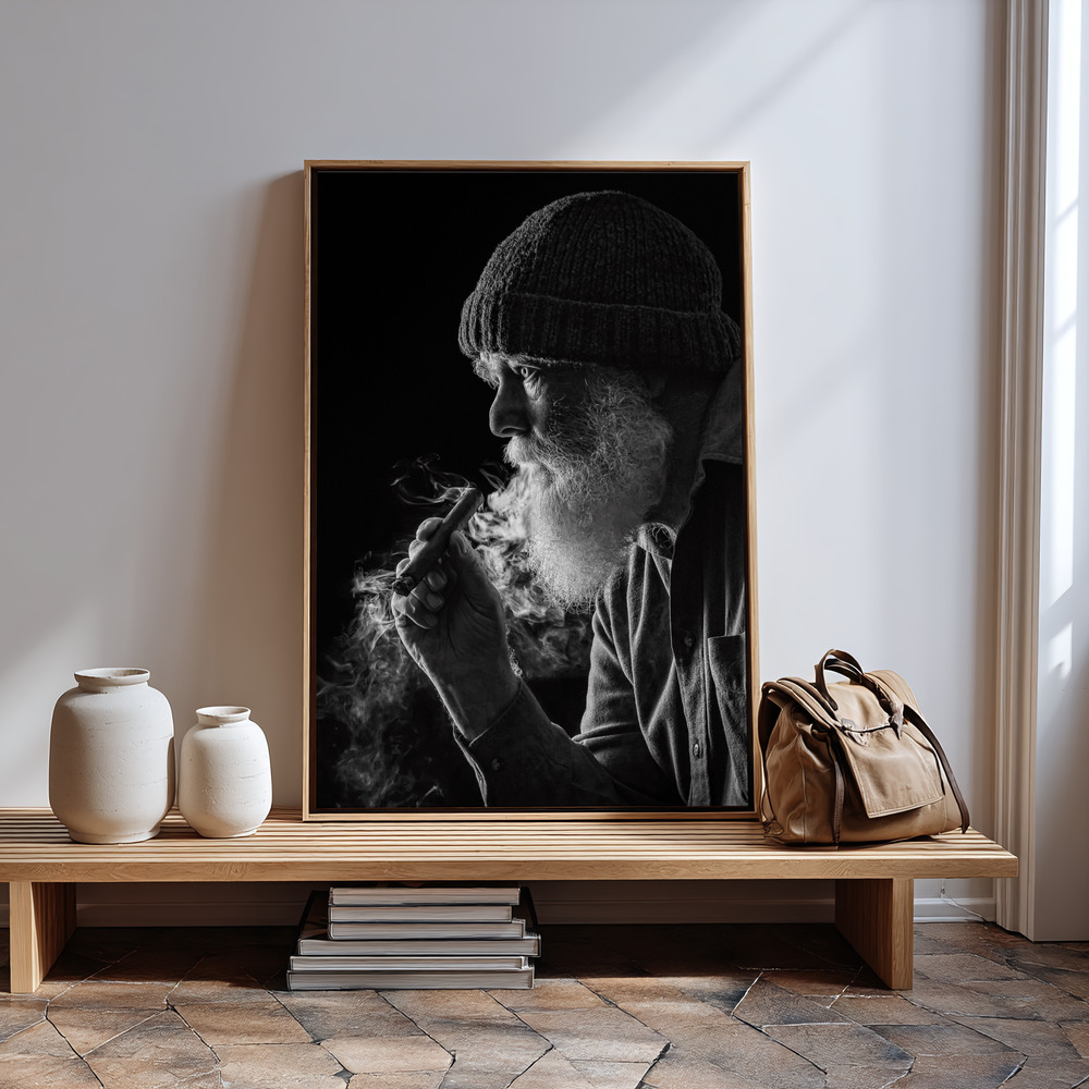 Toile - Taking a Moment à l'entrée