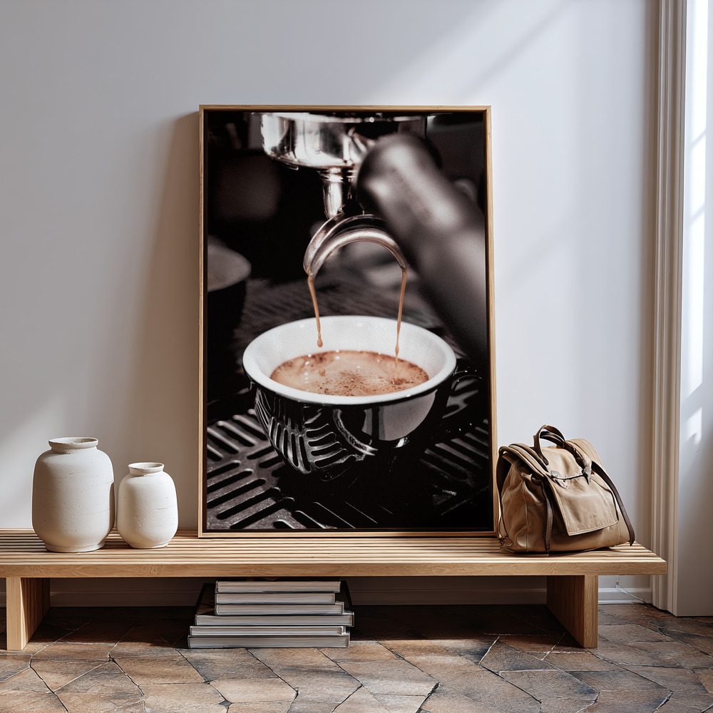Canvas print - Coffee 05 in guest room