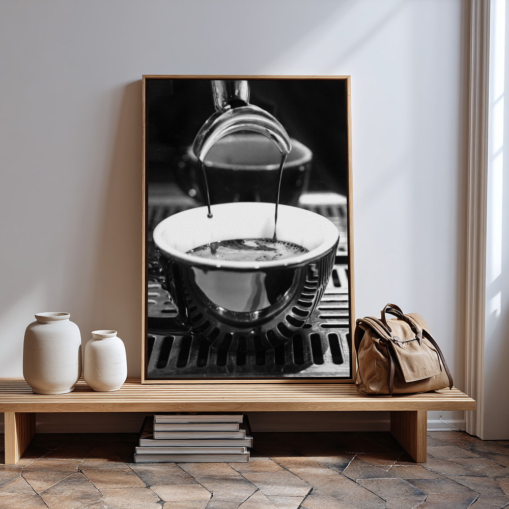 Canvas print - Coffee 04 in guest room