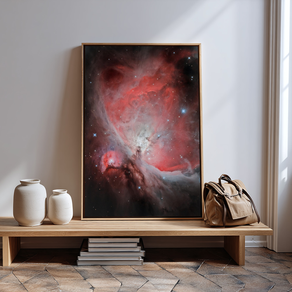 Canvas print - The Heart of The Great Orion Nebula (M42) in guest room
