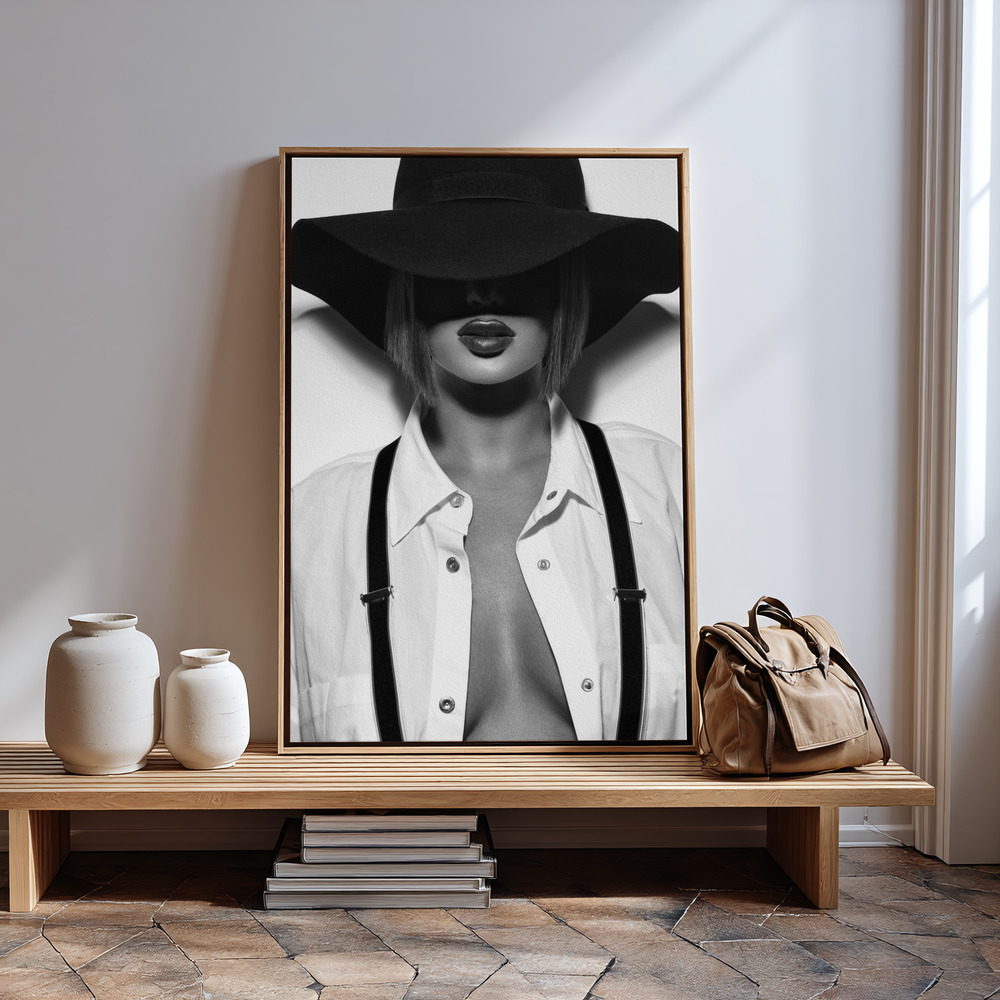 Canvas schilderi - Perrine bij de ingang