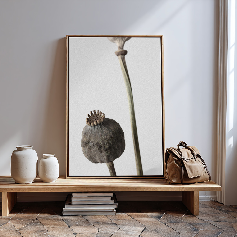 Canvas print - Dried Flower 5 in guest room