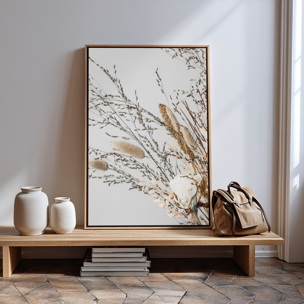 Canvas print - Dried Flower 8 in guest room