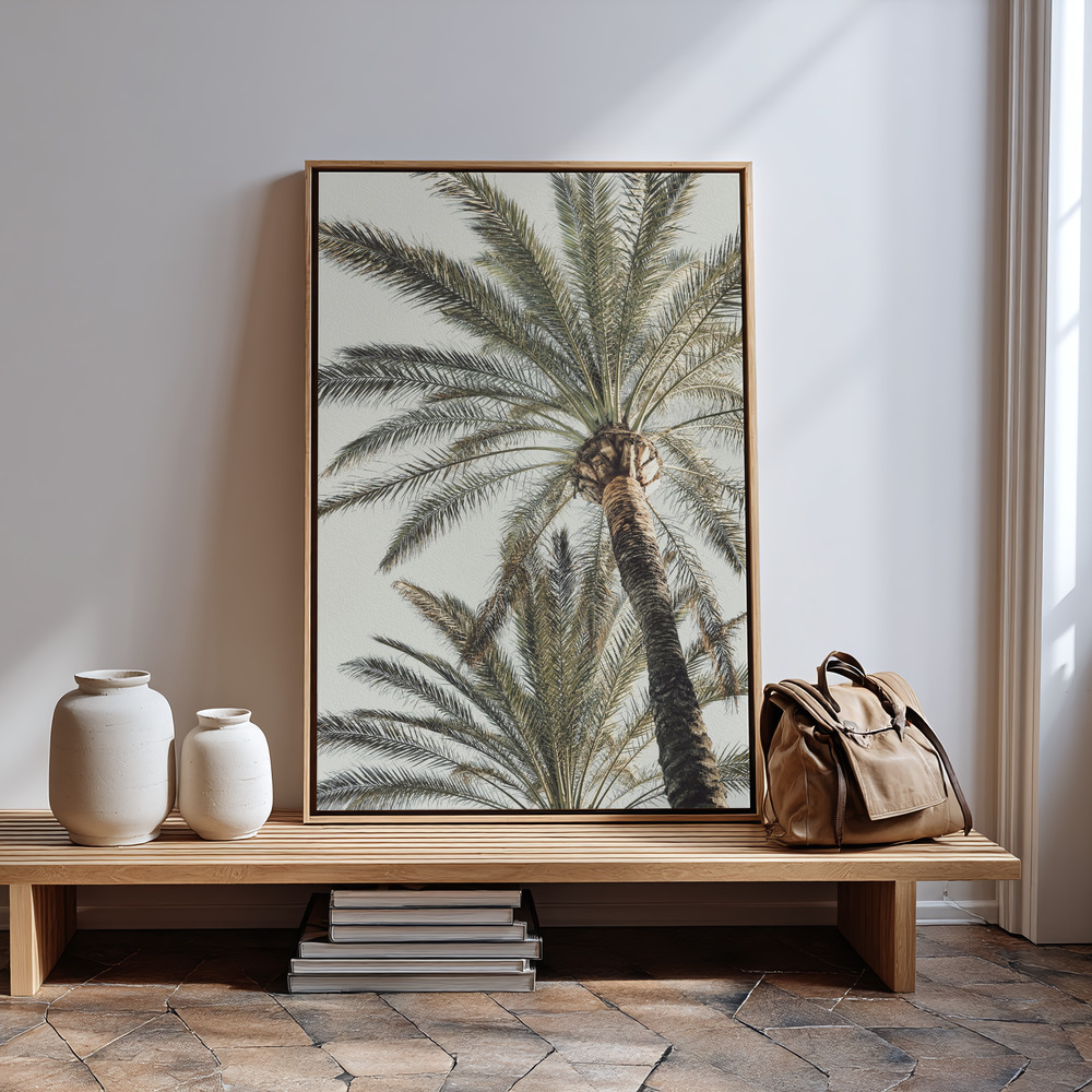 Canvas print - Palm 05 in guest room