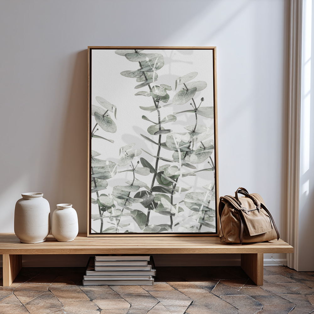 Canvas print - Eucalyptus 1 in guest room