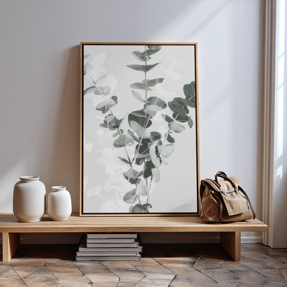 Canvas print - Eucalyptus 2 in guest room
