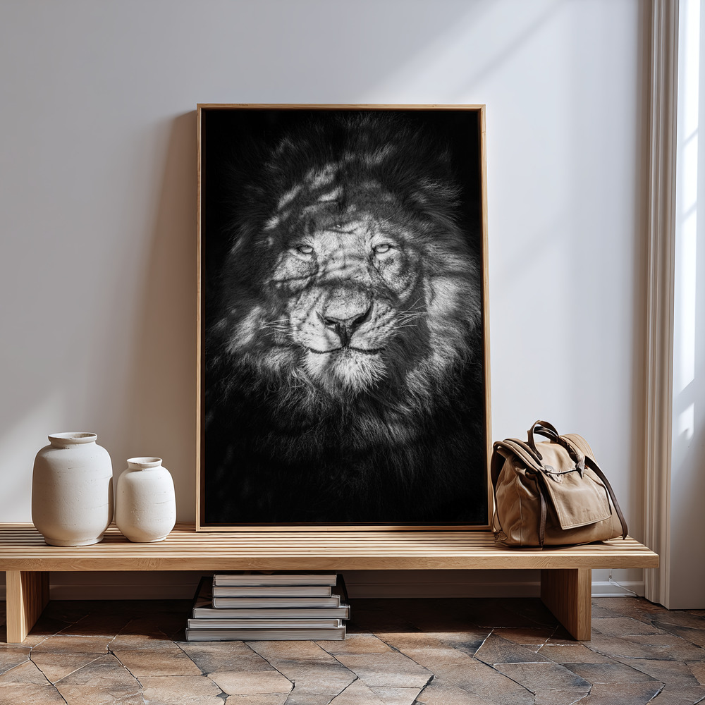 Canvas print - Being watched in guest room