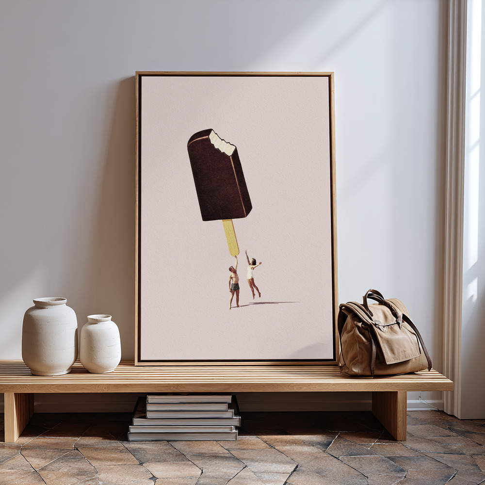 Canvas print - You treat me well in guest room