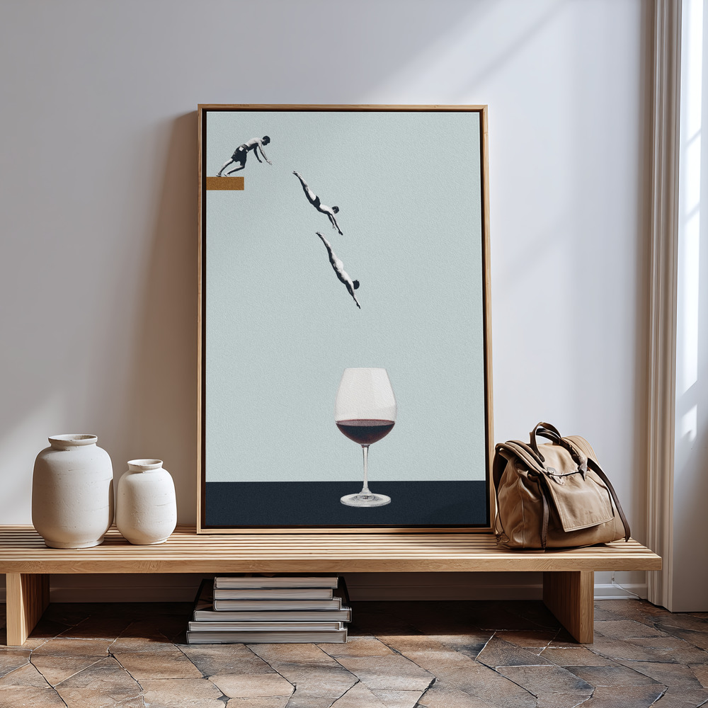 Canvas print - Your best friends forget you get old in guest room