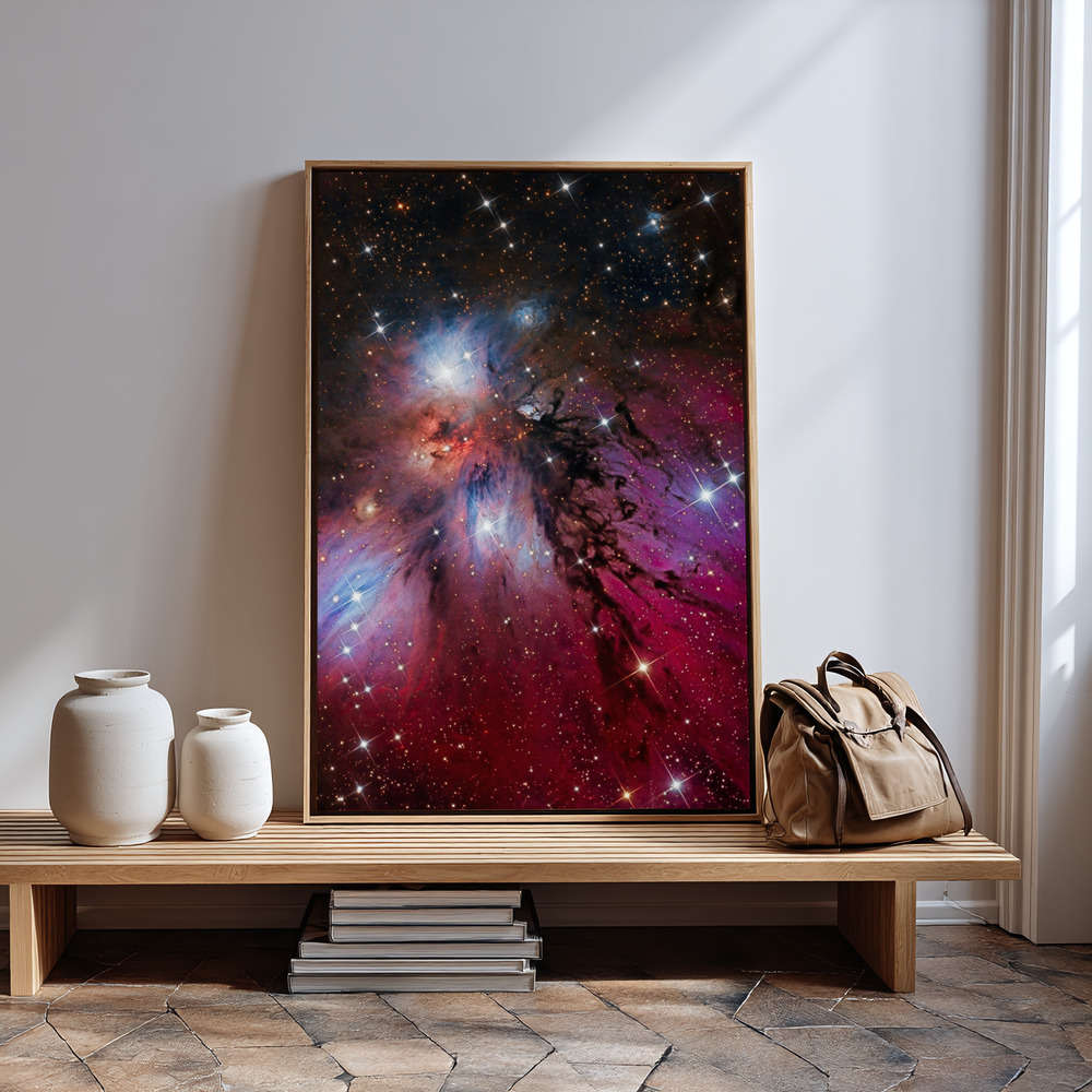 Obraz na płótnie - The Angel Nebula in guest room