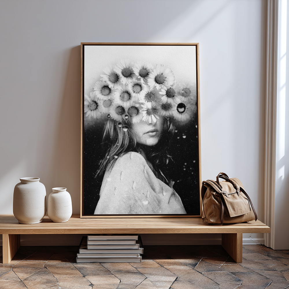 Toile - The flowering of the mind à l'entrée