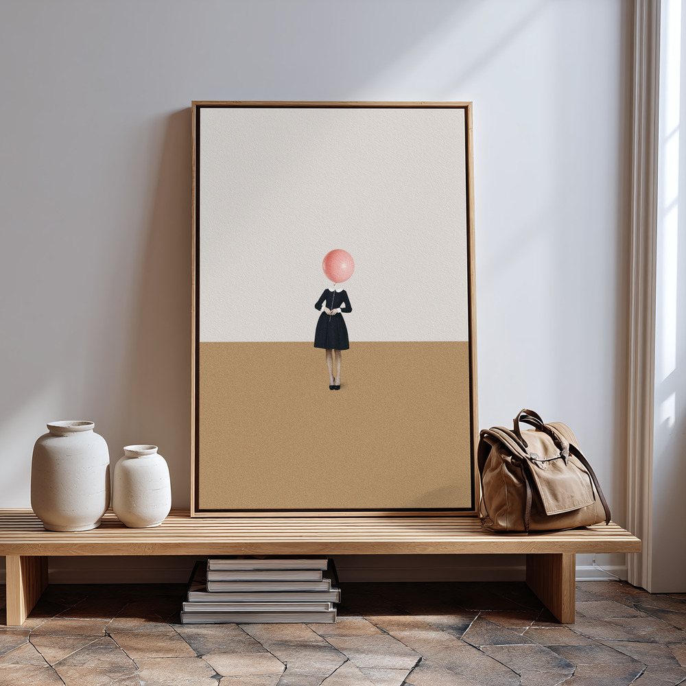 Canvas print - Obvious imperfections in guest room