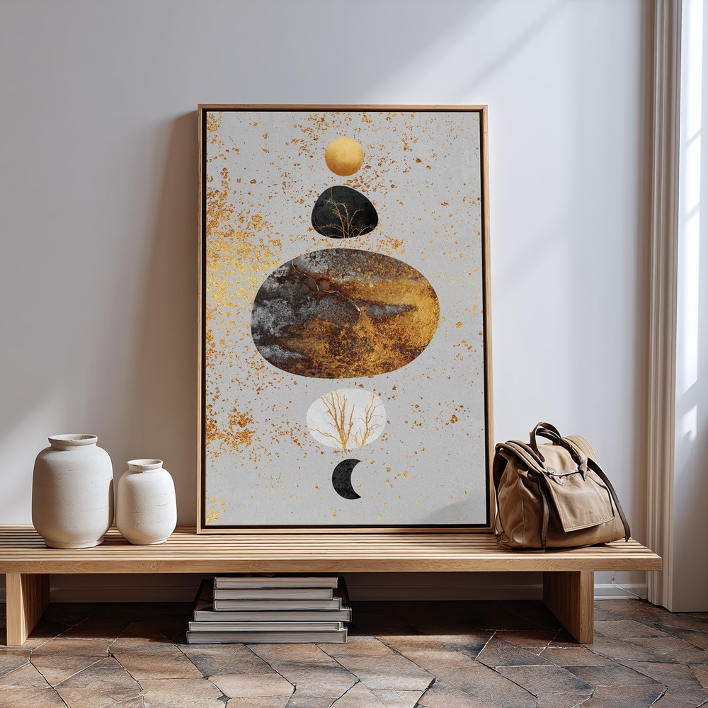 Toile - Sun And Moon à l'entrée