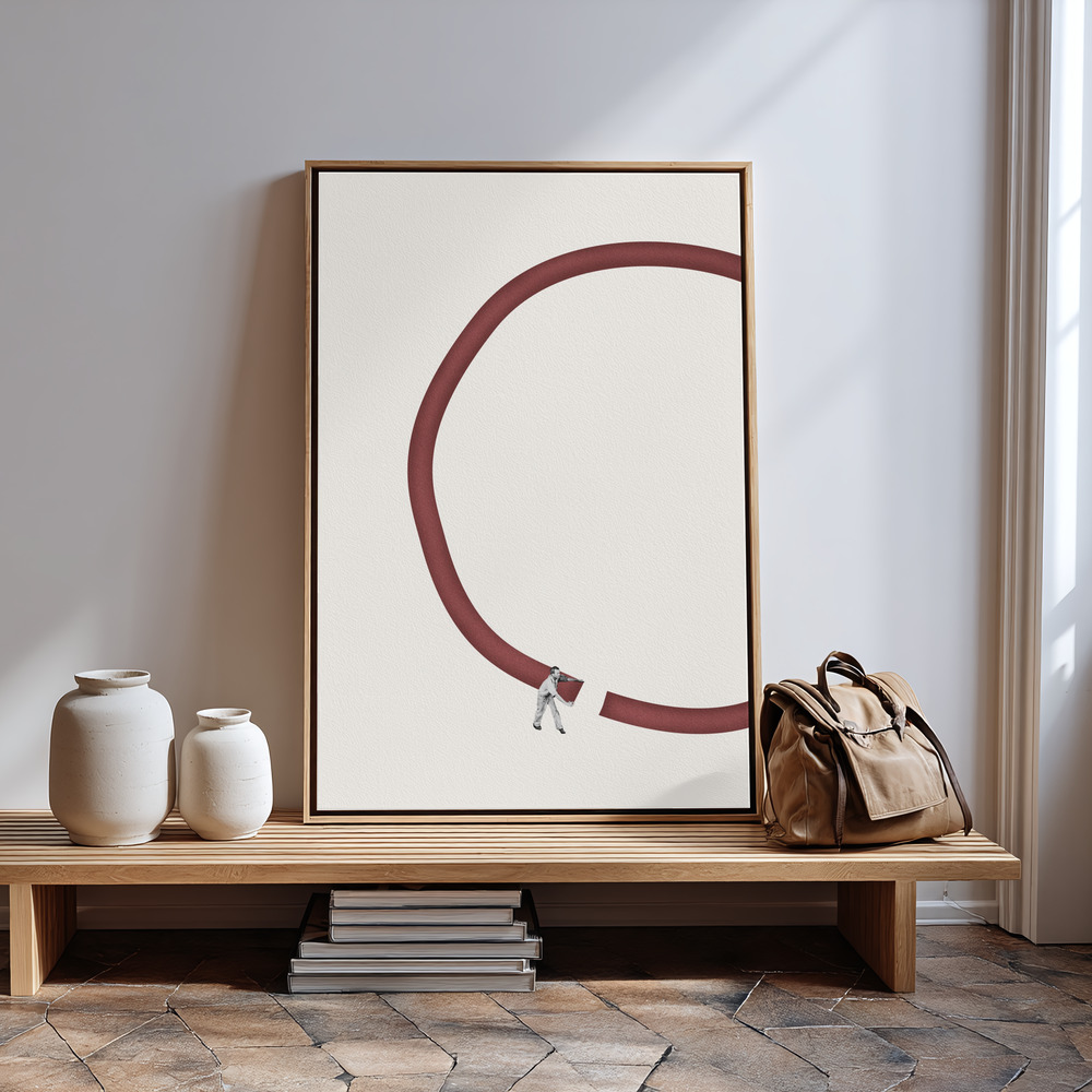 Canvas print - Let's reconnect in guest room