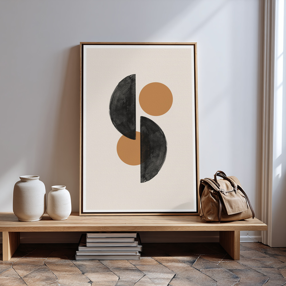Canvas print - Study Composition No2. in guest room