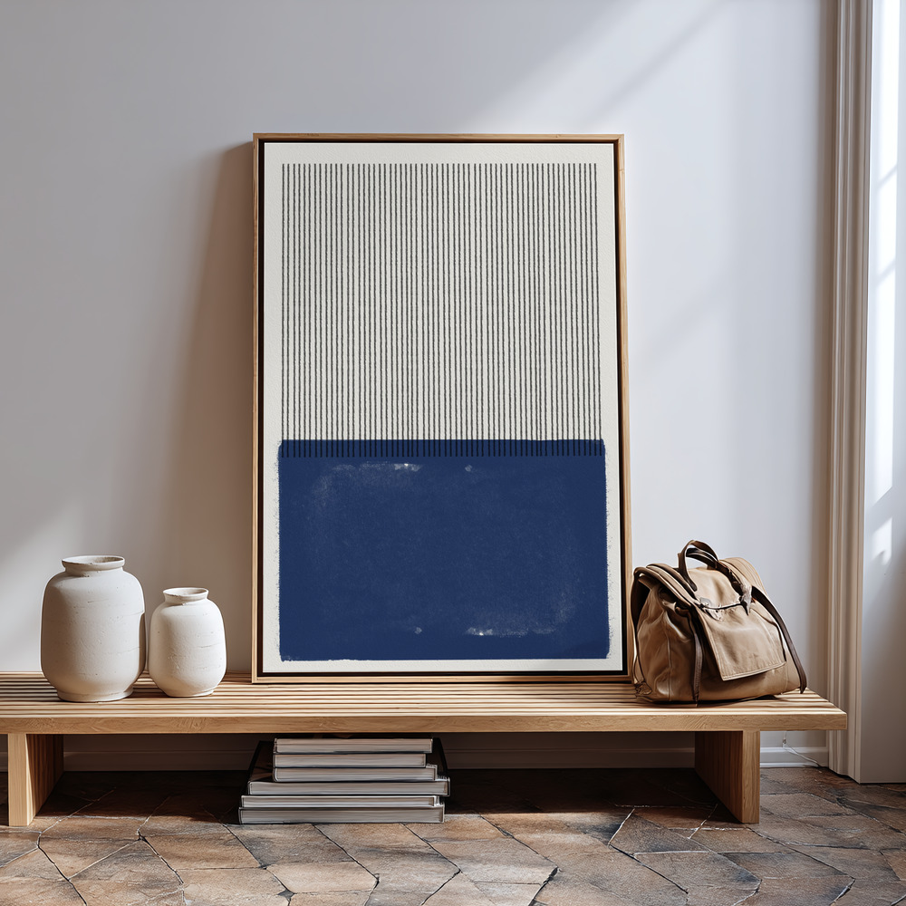 Canvas schilderi - Modern Texture bij de ingang