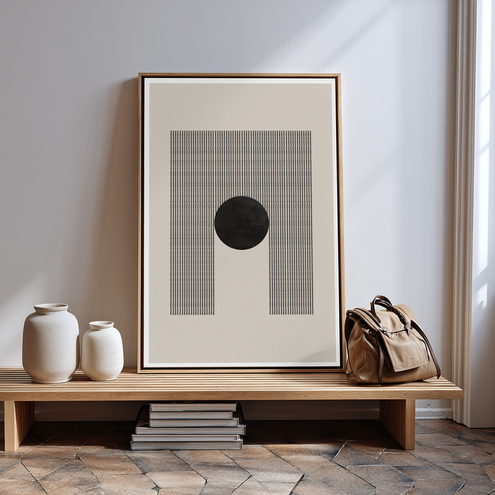Canvas taulu - B&B No9. in guest room