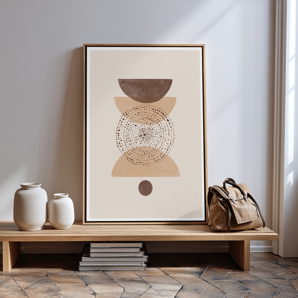 Canvas schilderi - Boho No2. bij de ingang
