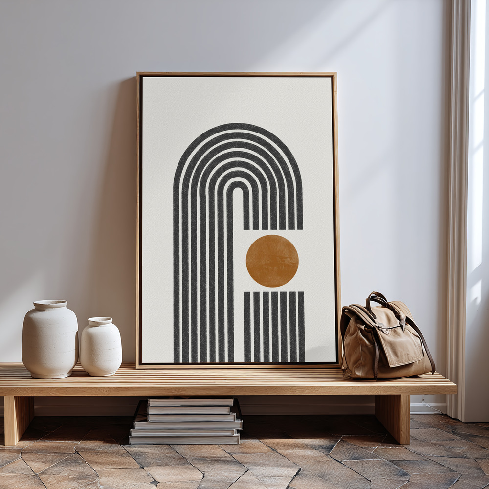 Canvas print - Arch No4. in guest room