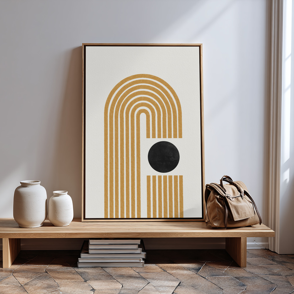 Canvas print - Arch No3 in guest room