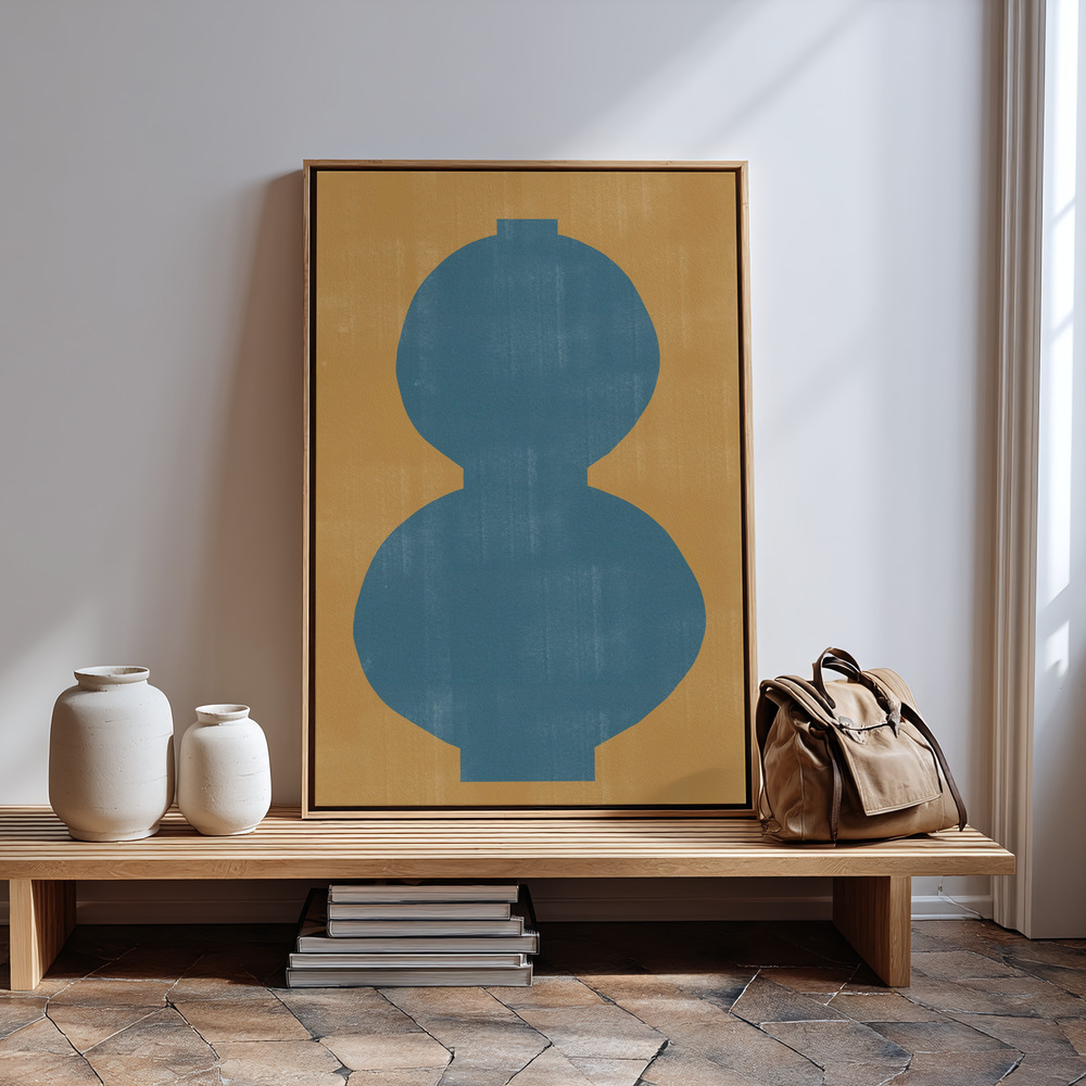 Canvas print - Vase No4. in guest room