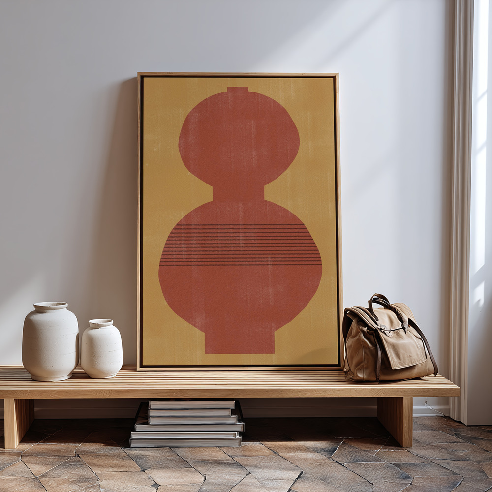 Toile - Vase No5 à l'entrée
