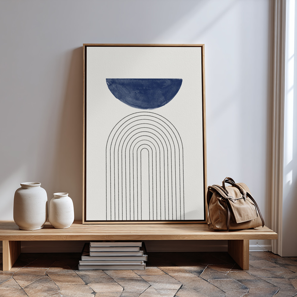 Toile - Blue Moon No3. à l'entrée