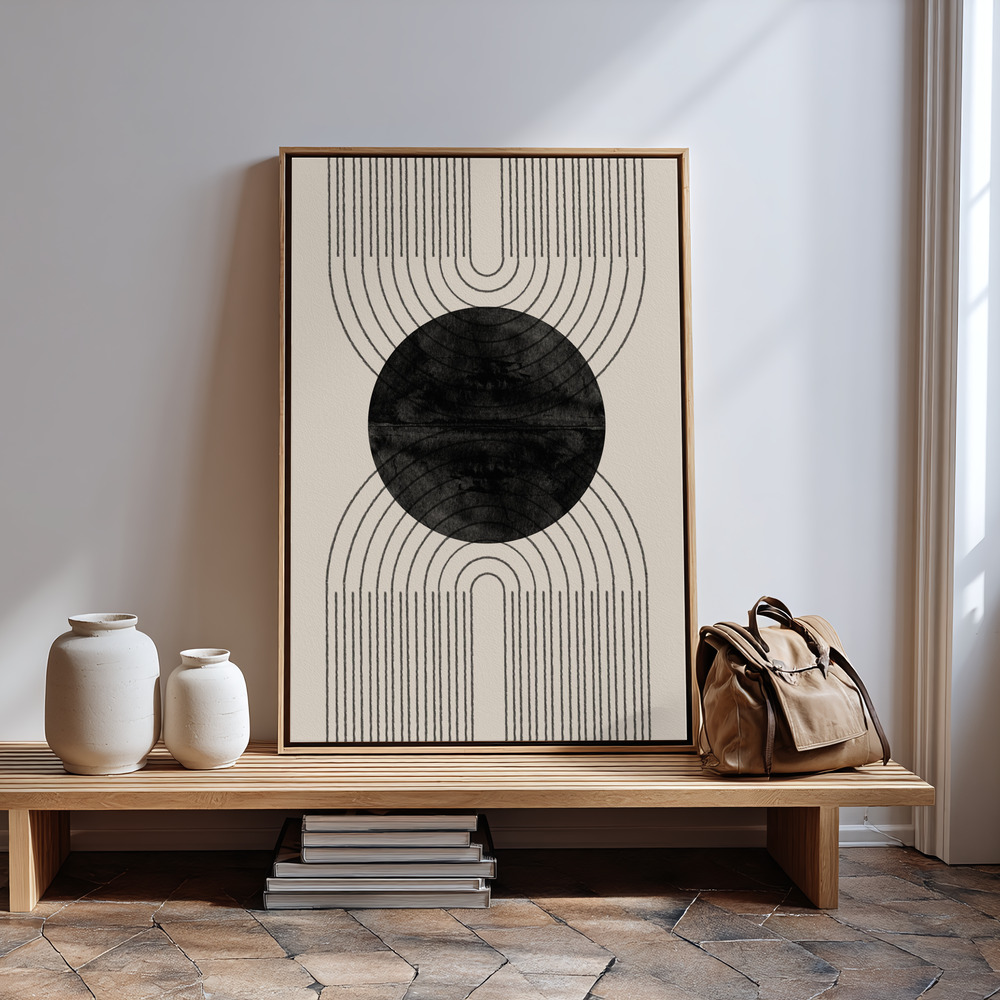 Canvas taulu - Arch Composition No3. in guest room