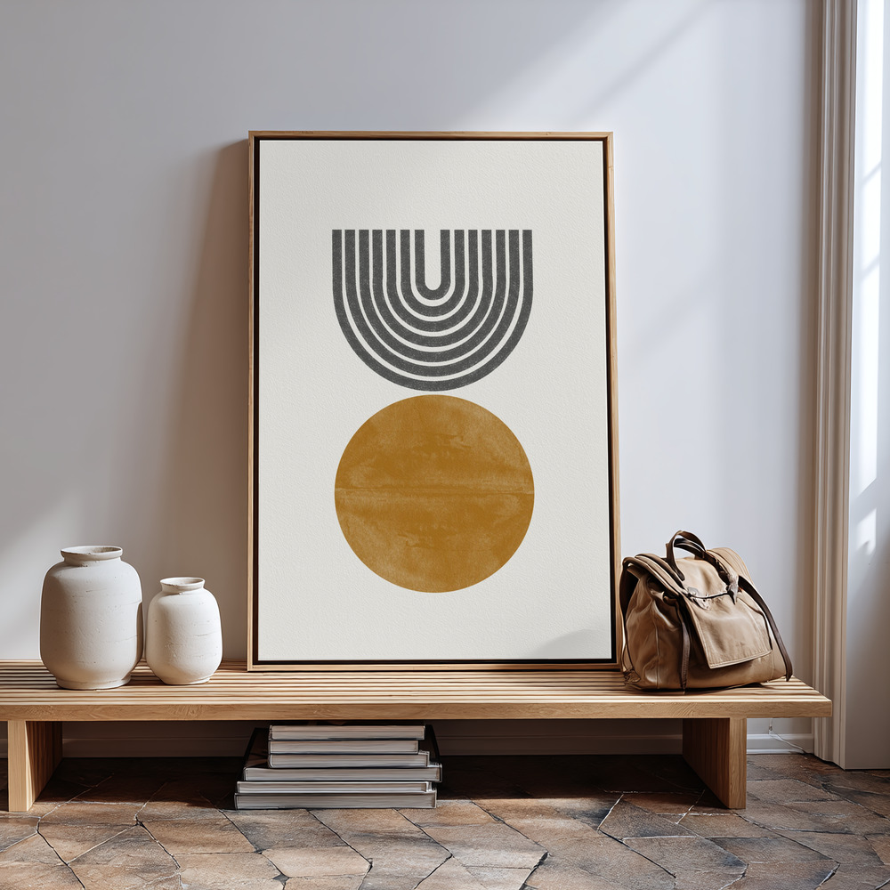 Canvas print - Retro Move in guest room