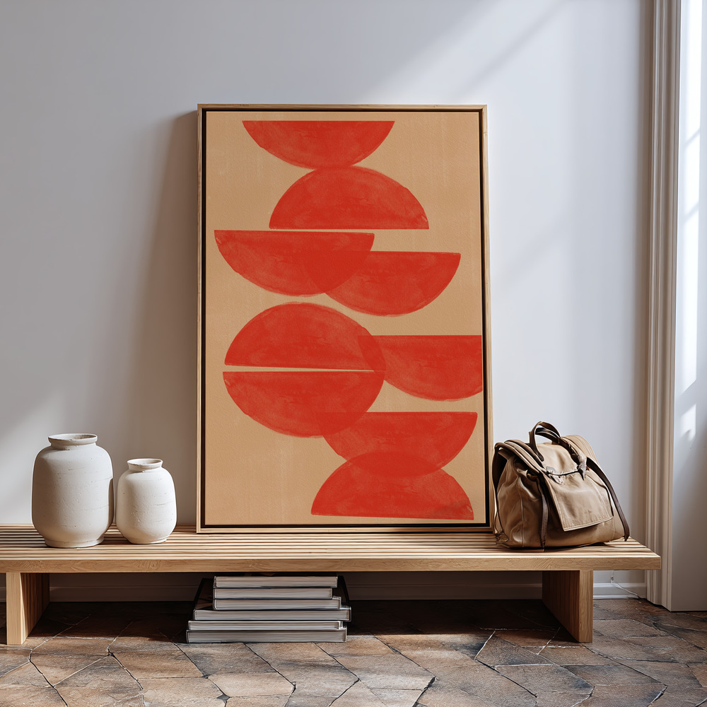 Canvas print - The Future is Bright in guest room