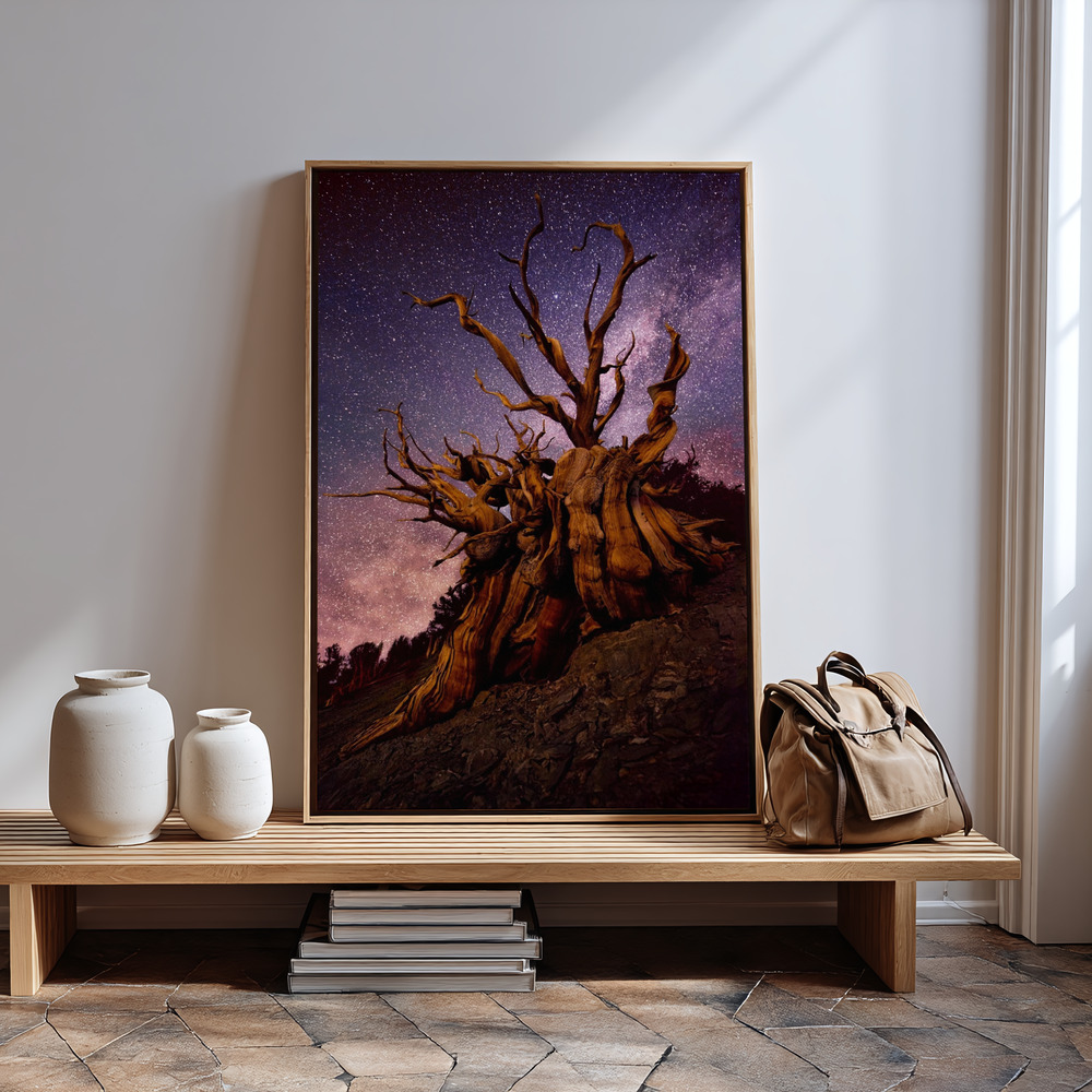 Canvas print - Mountain Sentinel in guest room