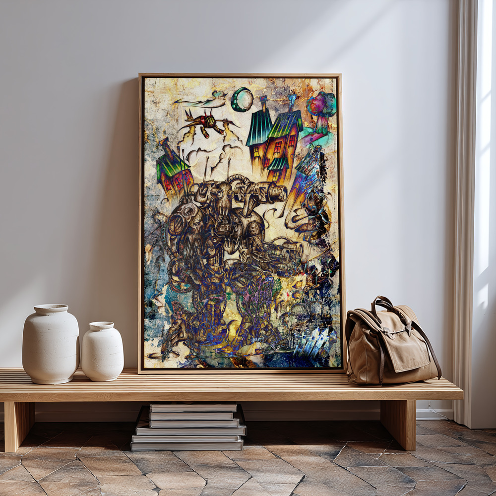 Canvas taulu - Catalypsia Cyborg dream sisäänkäynnin luona