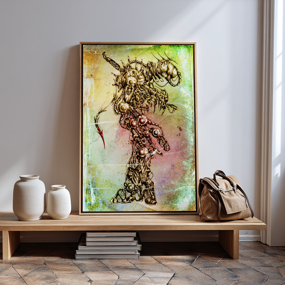 Canvas print - Krytion 1 in guest room