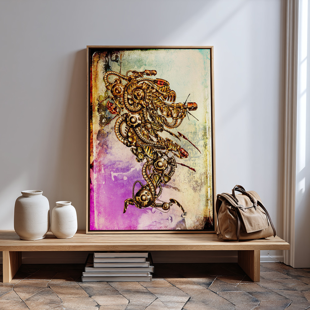 Canvas print - Krytion 3 in guest room