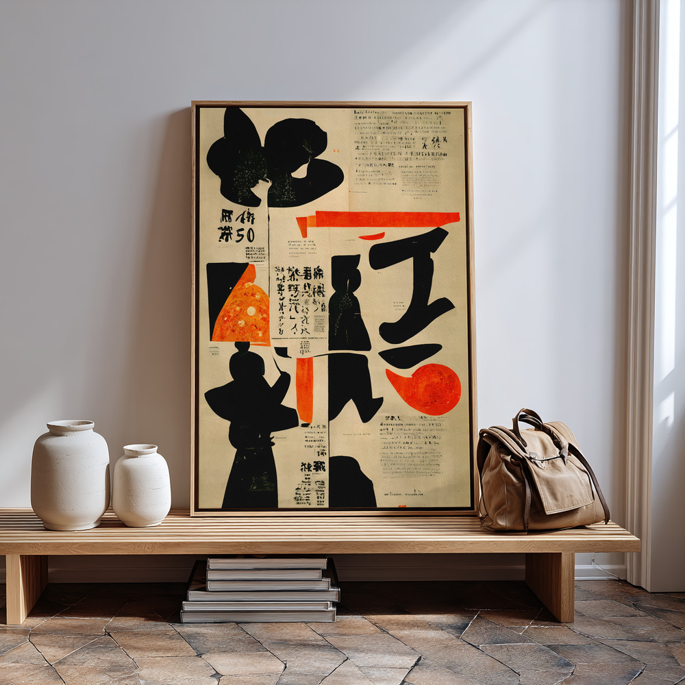 Canvas print - KioKio in guest room