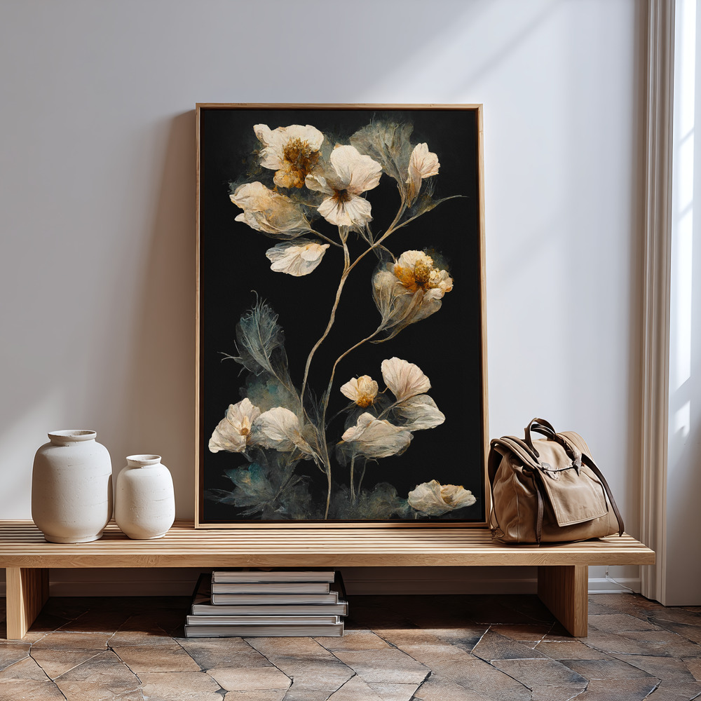Canvas taulu - Dry Sagittaria sisäänkäynnin luona