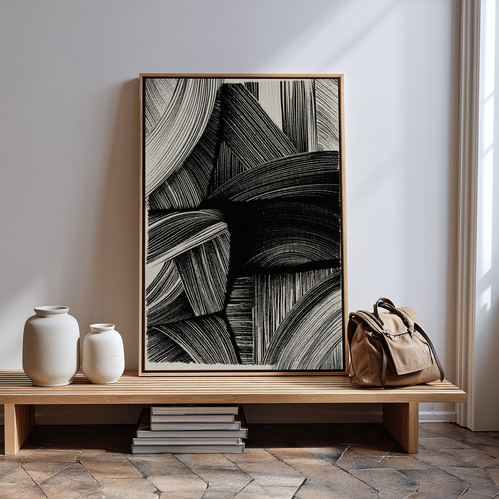 Canvas print - Straw No 1 in guest room