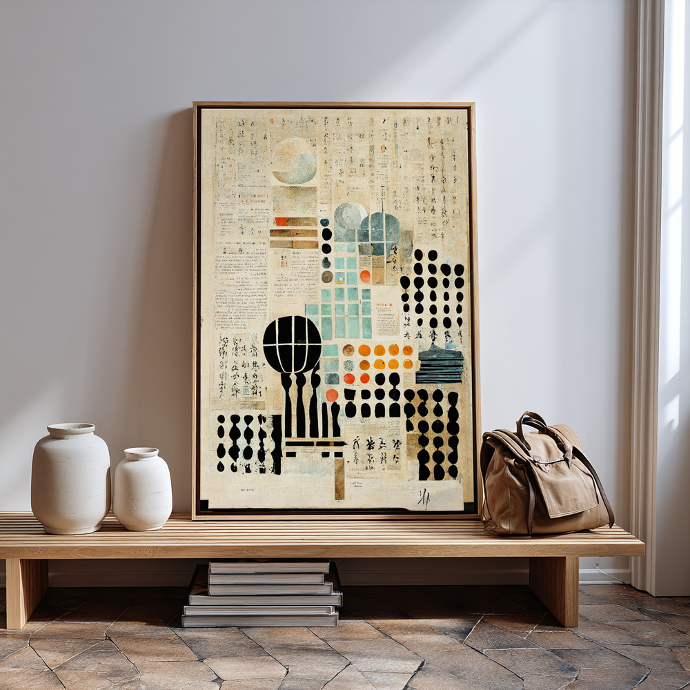 Canvas print - The Formula in guest room
