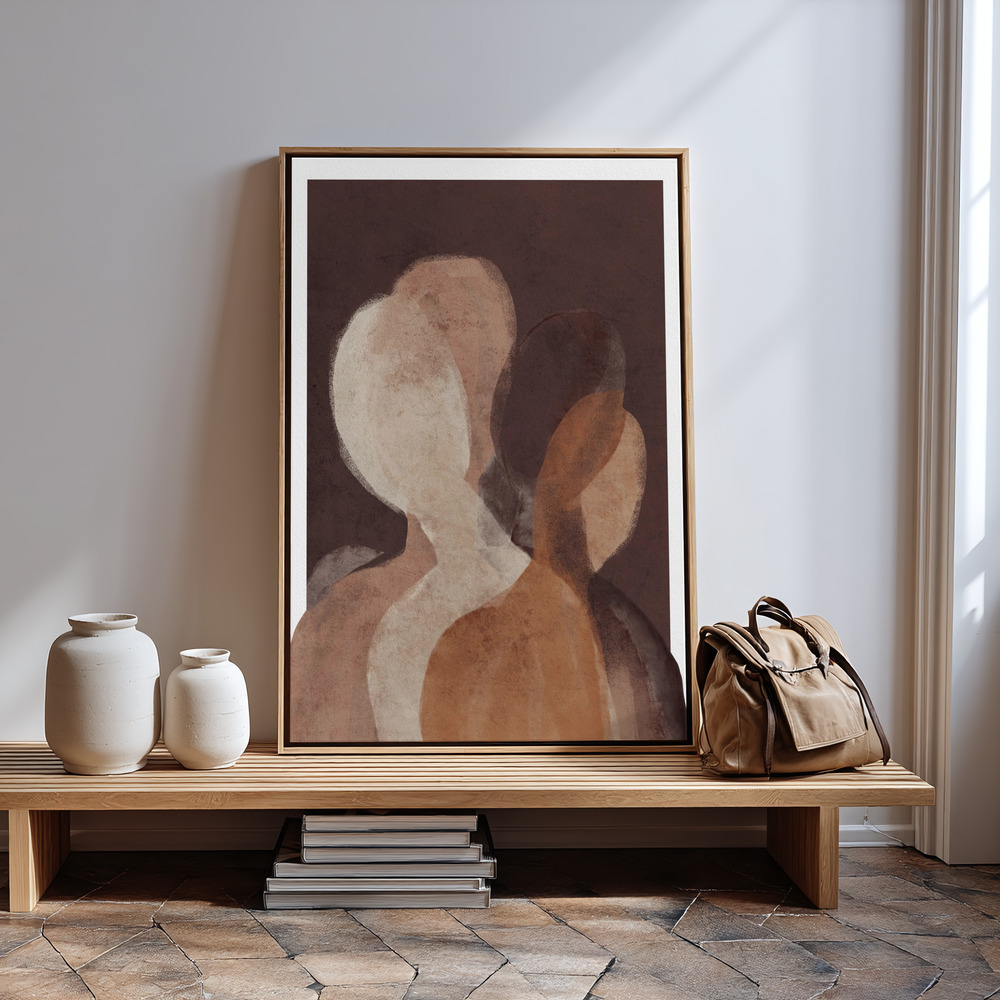 Canvas print - The Unknown in guest room