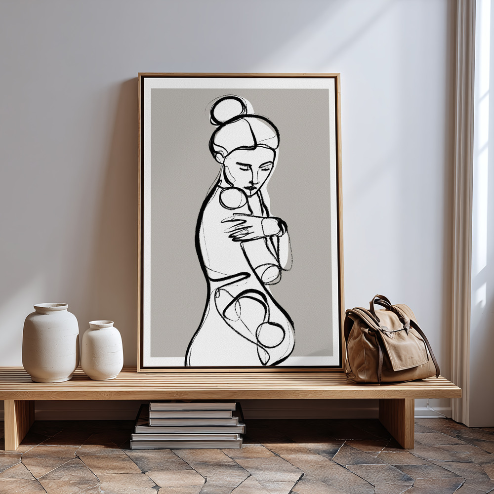 Canvas print - You And I in guest room