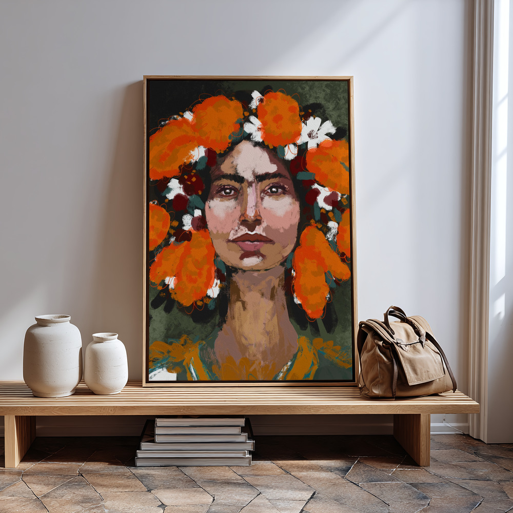 Canvas print - The Power Of Thoughts in guest room